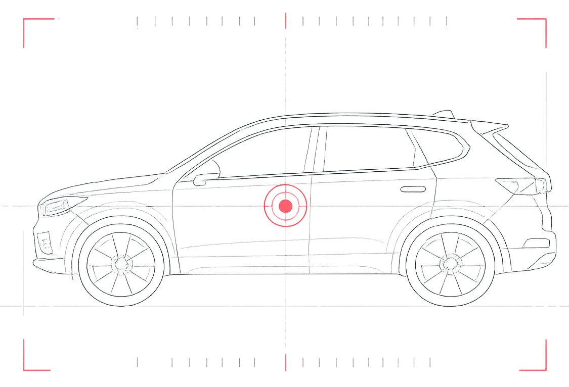 Vehicle capture illustration preview
